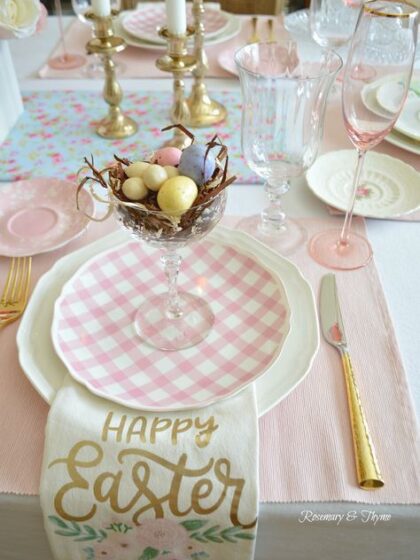 E’ arrivata la Pasqua: 30 idee per la tua tavola!