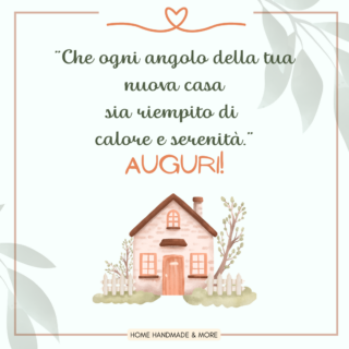 auguri per la nuova casa