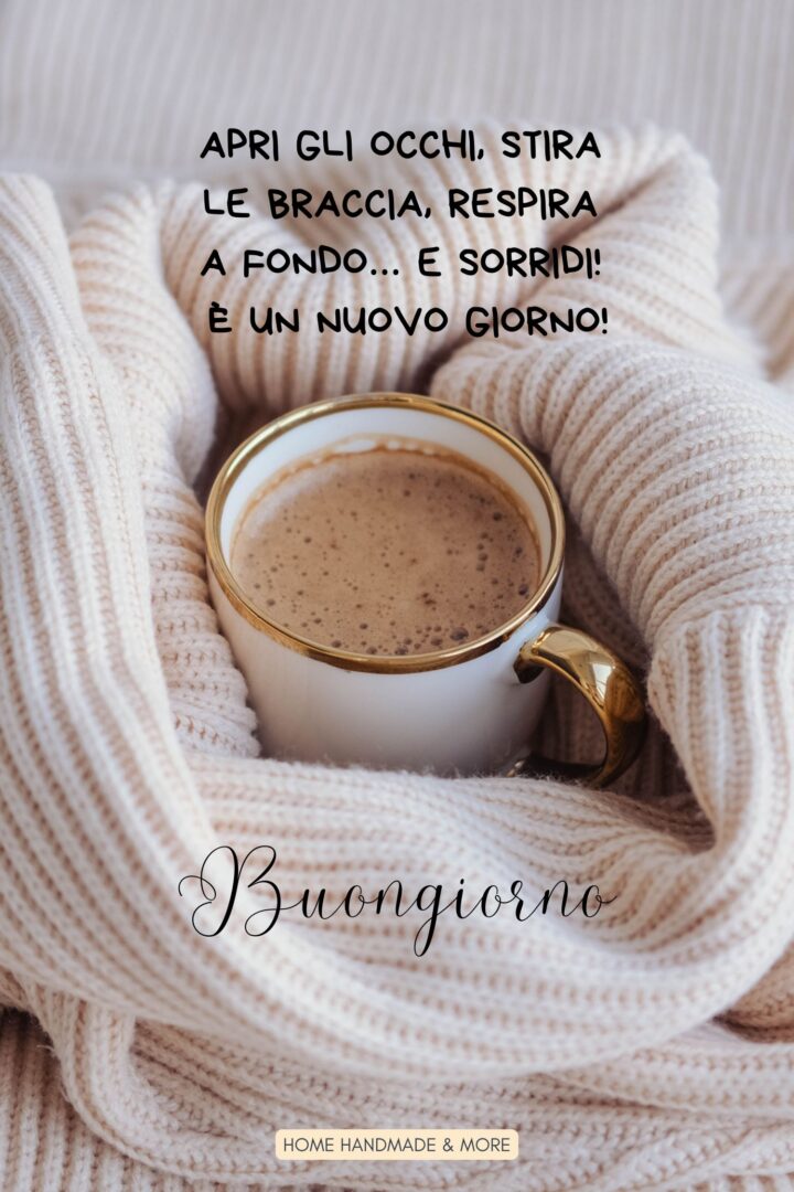 buon caffè buona giornata
